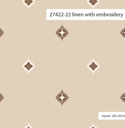 27422-22 ''Tiny Aztec'' Embroidery