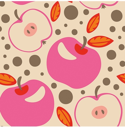 27610-12PL ''Juicy Apple'' print