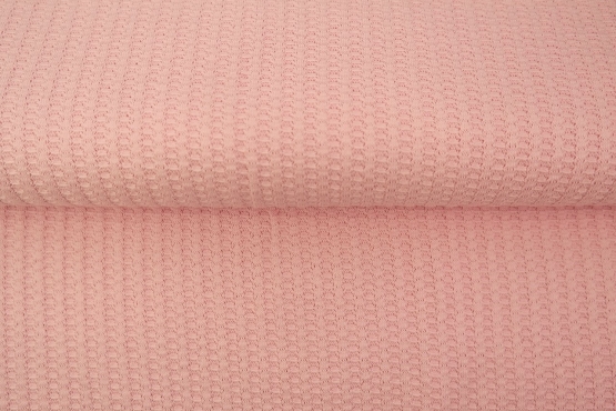 10270-112 (Light Pink) Big Waffle Knit