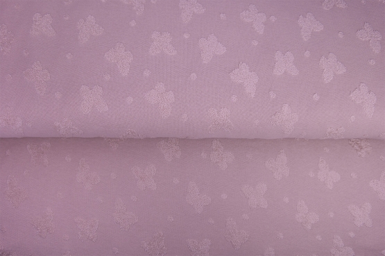 19751-120 ''Old Lilac'' Jaquard Butterflies