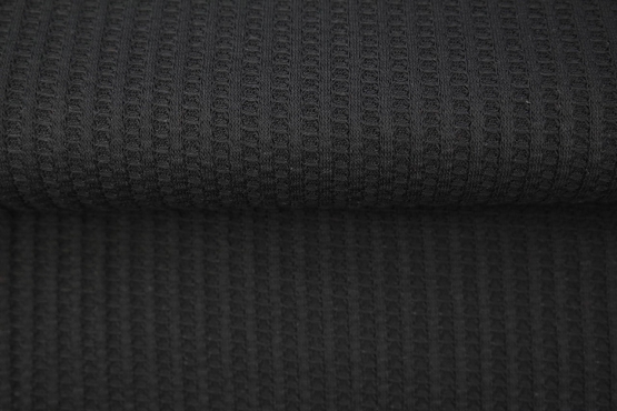 10270-20 (Black) Big Waffle Knit