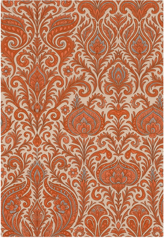 27865-11LI ''Classic Paisley'' print