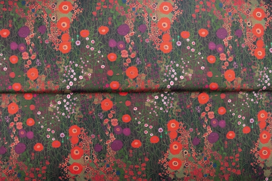 26818-11VI " Algae Bloom"  Viscose-jersey print