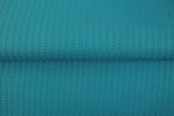 10270-99 (Ocean Blue) Big Waffle Knit