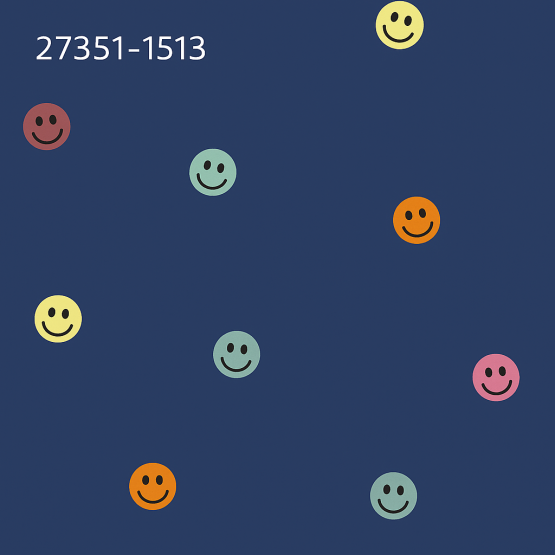 27351-1513 ''Mini Smiley'' Embroidery