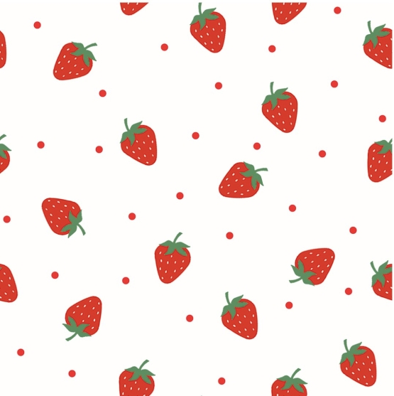 27651-02PL ''Strawberries'' print