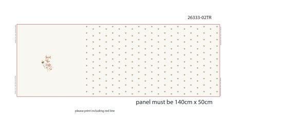 26333-02 "Sweet As Can Bee" Baby Panel