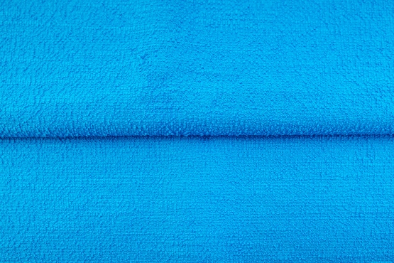 10490-99 (Ocean Blue) Cotton-mix Bouclé