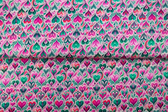 26557-12FT ''Popping Hearts'' print