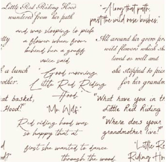 27104-02PL ''Red Riding Script'' print