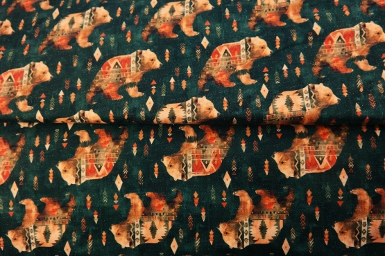 26508-16 ''Aztec Bears'' FT-print
