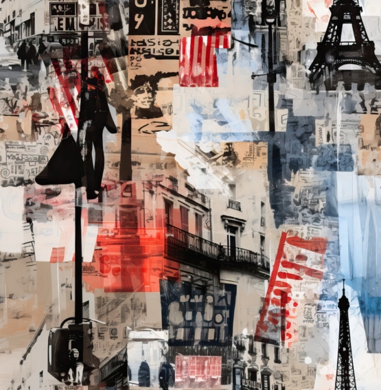 27927-09TR ''From Paris With Love'' print