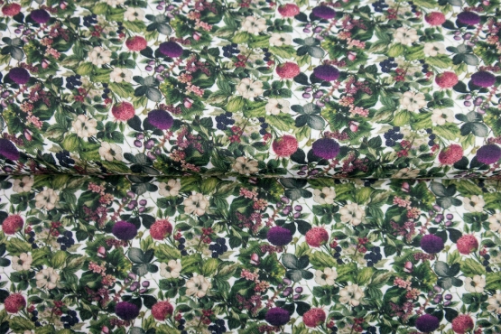 26138-02HD ''Fancy Florals'' Mousseline print