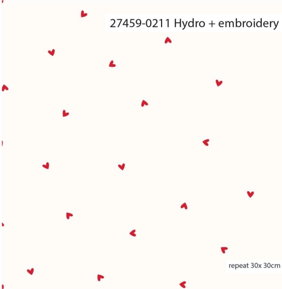 27459-0211 ''Tiny Hearts'' Embroidery