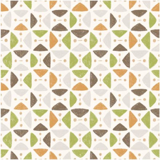 27251-02TR ''Vintage Pattern'' print