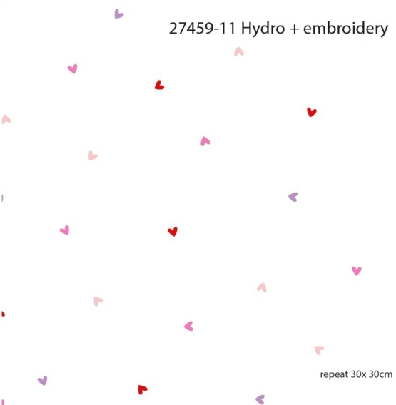 27459-11 ''Tiny Hearts'' Embroidery