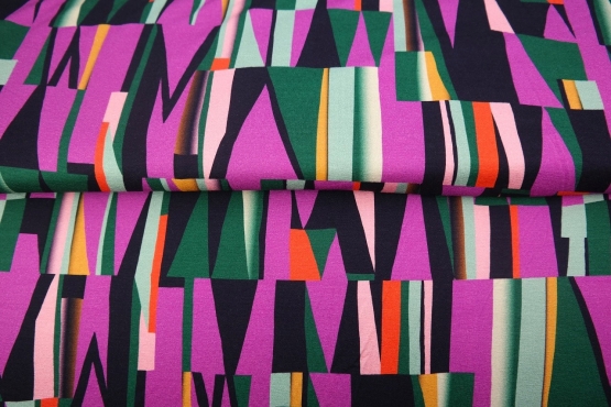 26806-10VI “Prism Shift” Viscose-jersey print