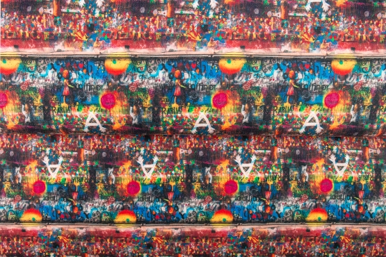 26517-11 ''Graffiti Wall Art'' FT-print