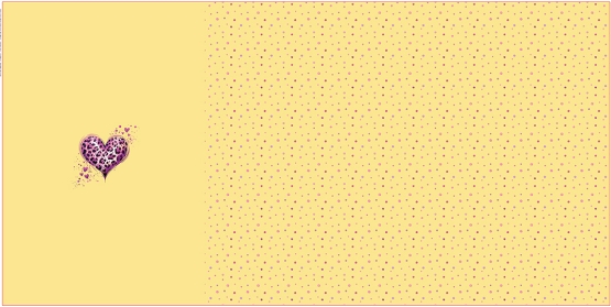 27266-08 ''Leo Heart'' Panel