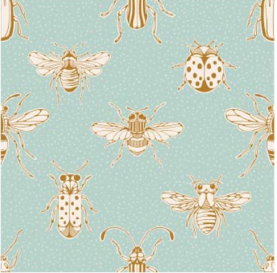 27101-09PL ''Buzzing Bugs'' print