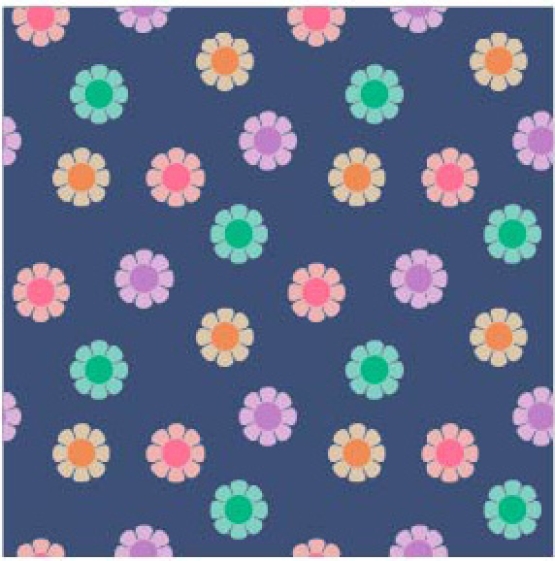 27233-15TR ''Little Flowers'' print