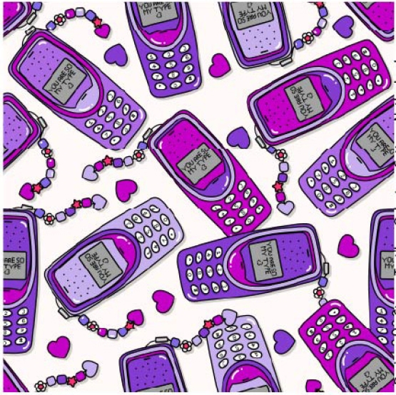 27205-14TR ''Cellular'' print