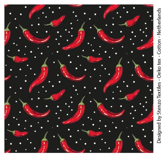 27954-20 ''Chilled Chillies'' print