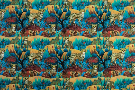 26552-09 ''Leopard Dreams'' FT-print