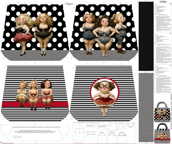 27500 ''Rubens' Muses'' Bag Panel