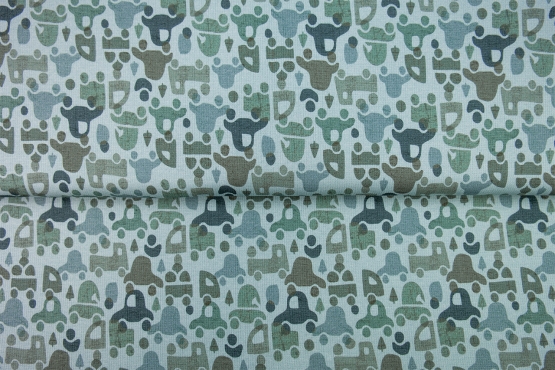 26314-09 ''Heavy Traffic'' Rib Jersey print