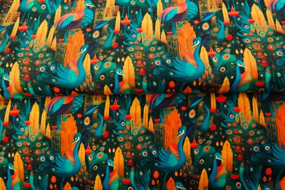 26551-08 ''Peacock Dreams'' FT-print