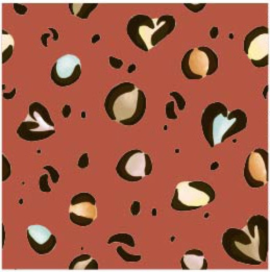 27553-33 ''Leo Love'' print