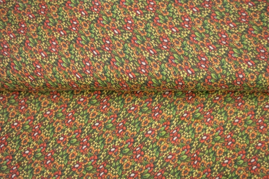 26143-13HD ''Flower Field'' Mousseline print