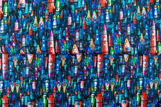 26513-09 ''Rockets to the Stars'' FT-print