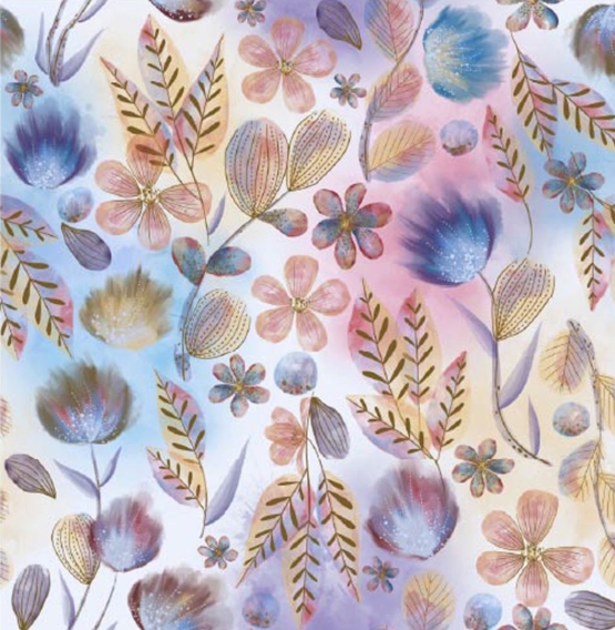 27750-12CV ''Gradient Botanics'' print