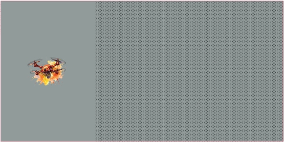 27262-16 ''Fiery Drone'' Panel