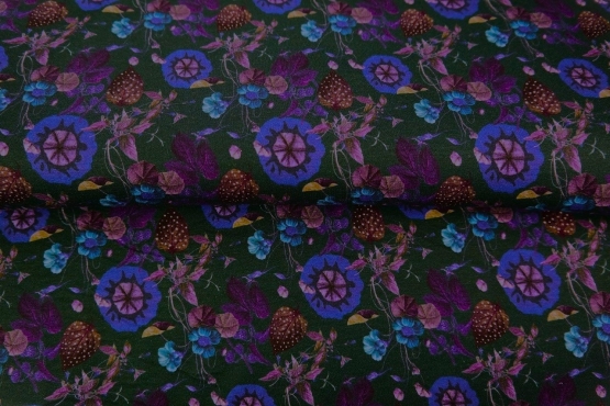 26807-94VI “Winter Bloom” Viscose-jersey print