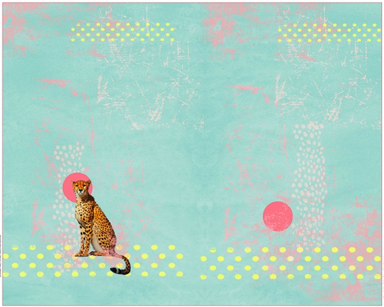 27258 ''Lonely Leopard'' Panel