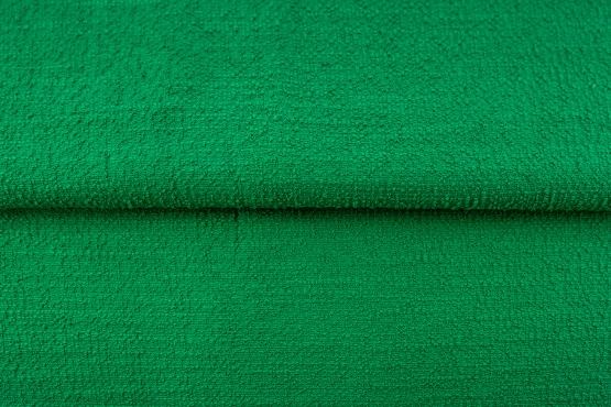 10490-102 (Emerald Green) Cotton-mix Bouclé