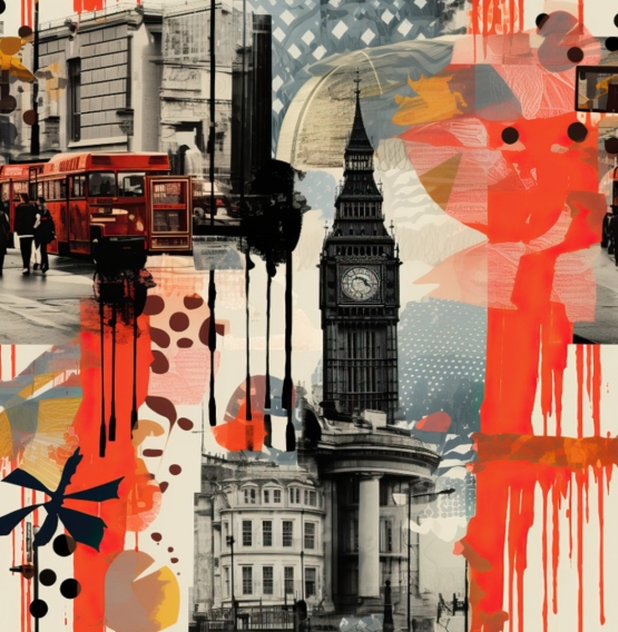 27930-11TR ''From London With Love'' Print