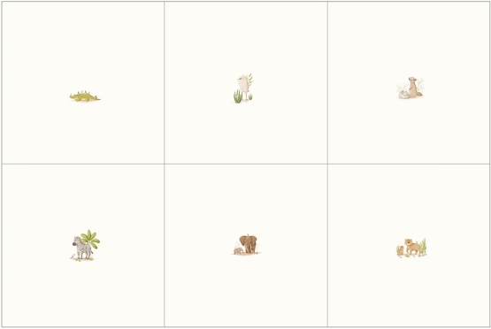 27257-02 ''Soft Safari'' Panel