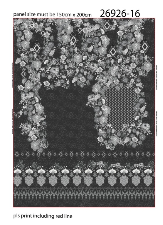 26926-16 "Velvet Mirage" panel