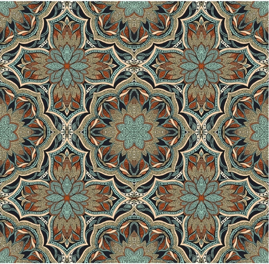 27862-09 VW ''Kaleidoscope'' print