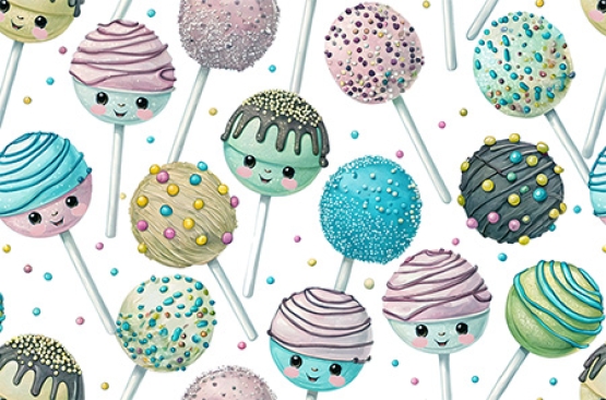 27606-99TR ''Lollipop'' print