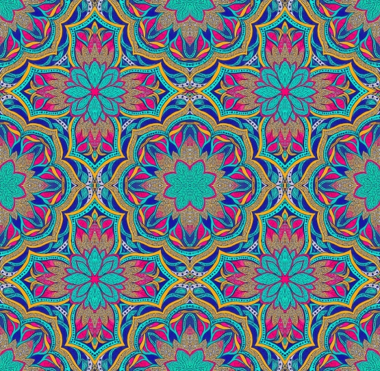 27862-99VW ''Kaleidoscope'' print