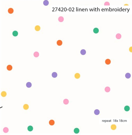 27420-02 ''Tiny Dots'' Embroidery
