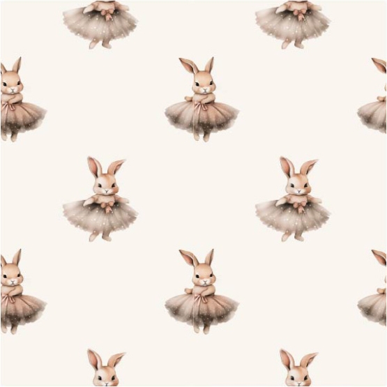 27230-02TR ''Ballet Bunnies'' print