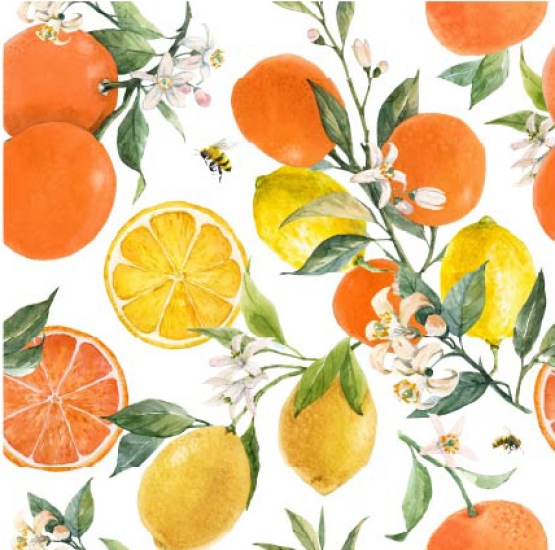 27181-02SE ''Citrus'' print