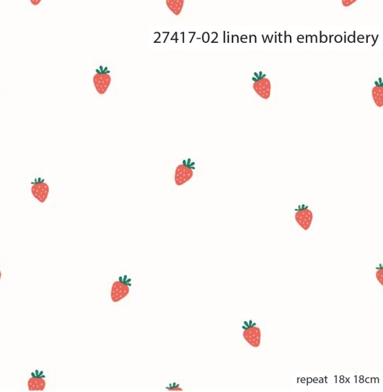 27417-02 ''Tiny Strawberry'' Embroidery