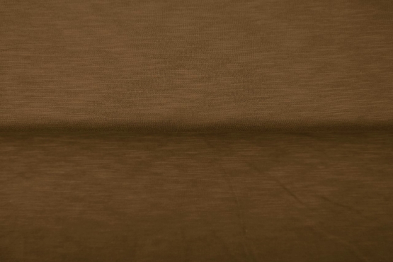 10480-30 (Dusty Brown) Cotton Frame (Slub) Jersey